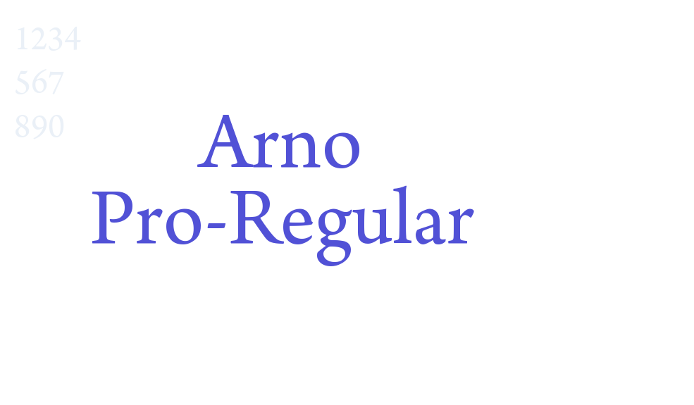 Arno Pro-Regular-font-download