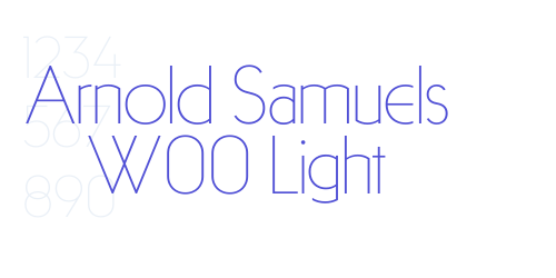 Arnold Samuels W00 Light-font-download