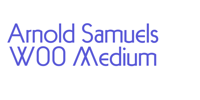 Arnold Samuels W00 Medium Font Download