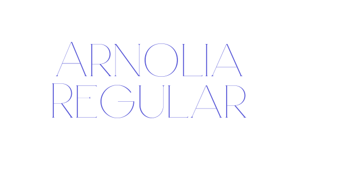 Arnolia Regular Font Download