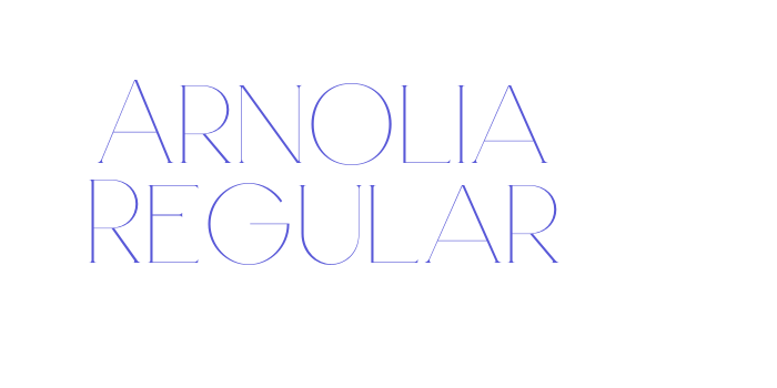 Arnolia Regular Font