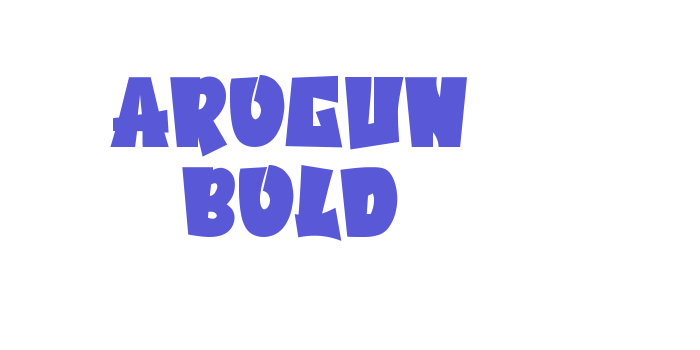 Arogun Bold Font