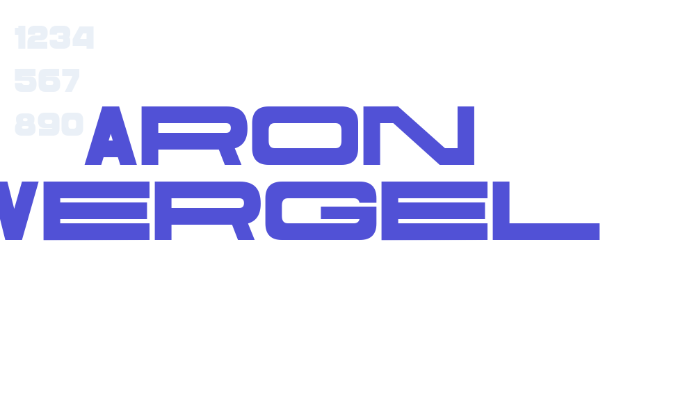 Aron Wergel-font-download