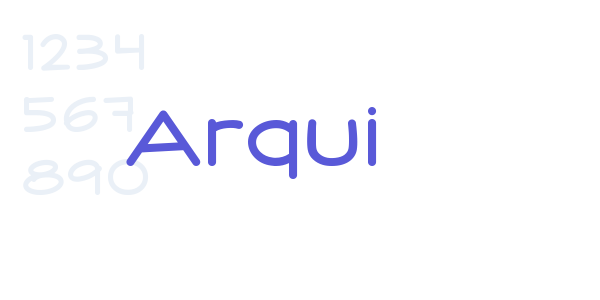 Arqui font free