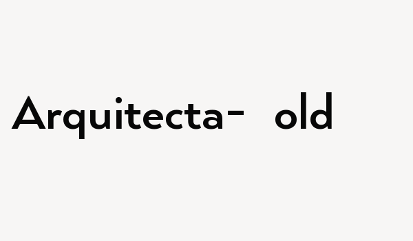 Arquitecta-Bold Font