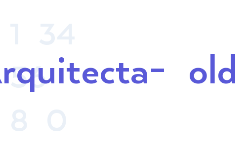 Arquitecta-Bold Font Download