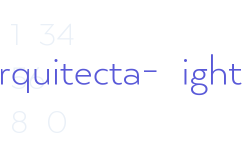 Arquitecta-Light Font Download