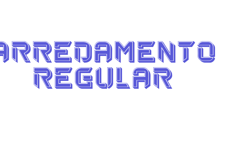 Arredamento Regular Font Download