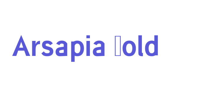 Arsapia Bold Font Download