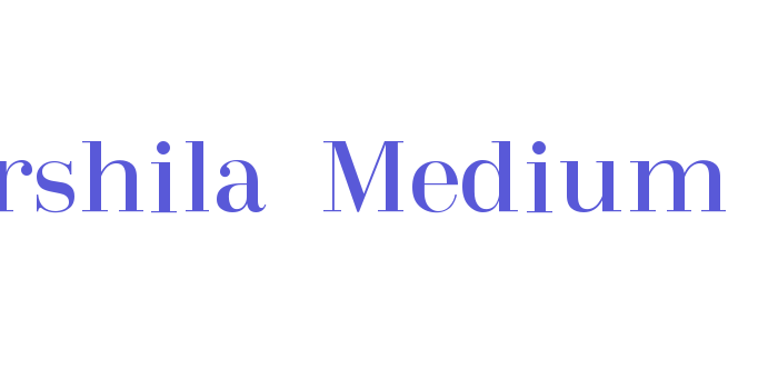 Arshila-Medium Font Download