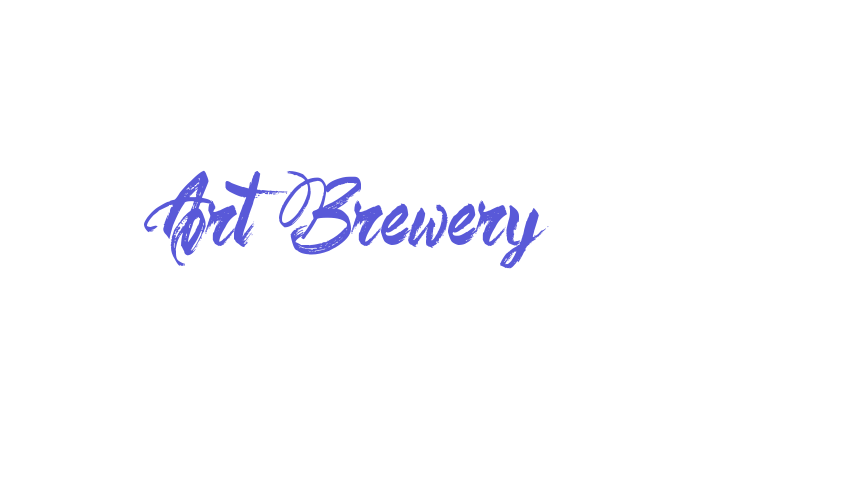 Art Brewery Font Download