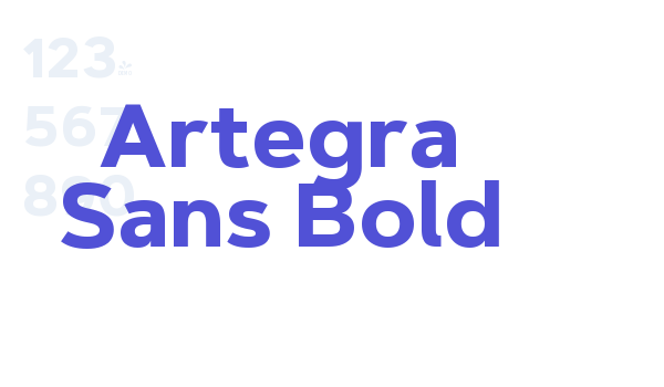 Artegra Sans Bold font download