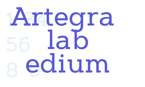 Artegra Slab Medium Font Download