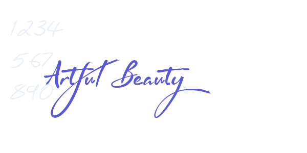 Artful Beauty font free