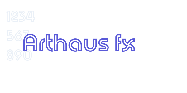 Arthaus fx font free