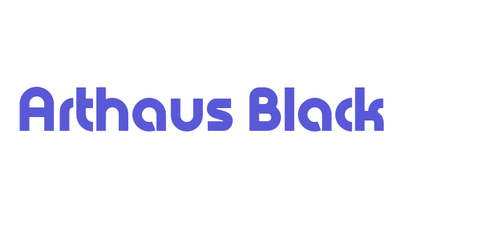 Arthaus Black Font Download