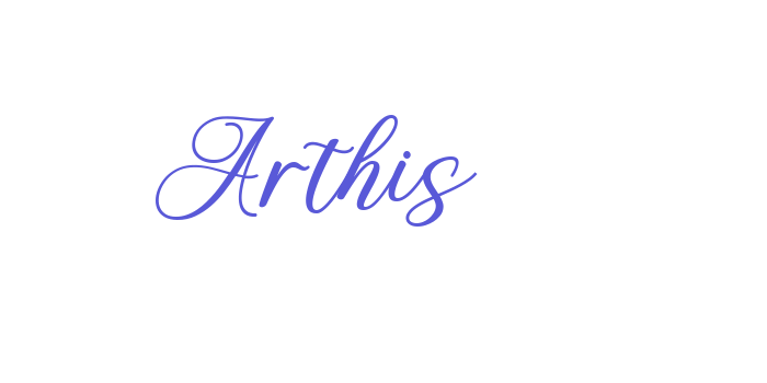 Arthis Font Download