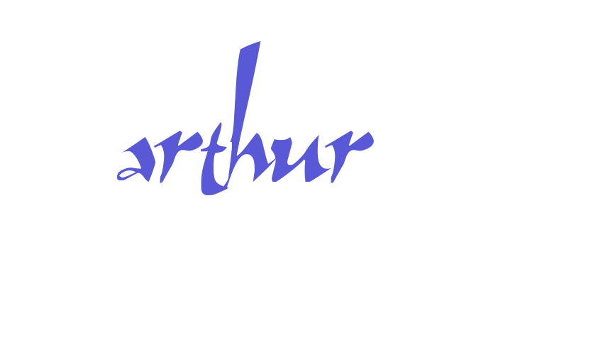 Arthur Font Download