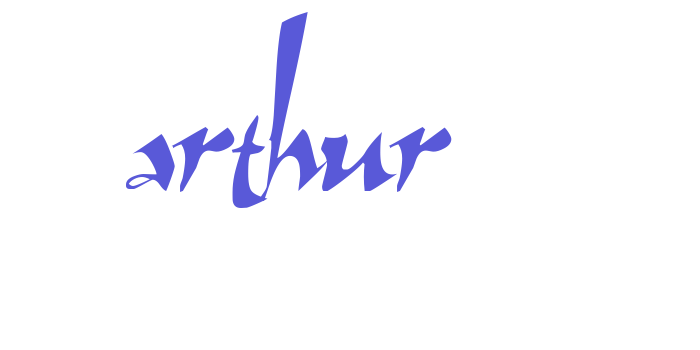 Arthur Font Download