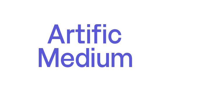 Artific Medium Font Download