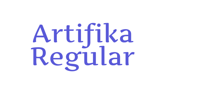 Artifika Regular Font Download