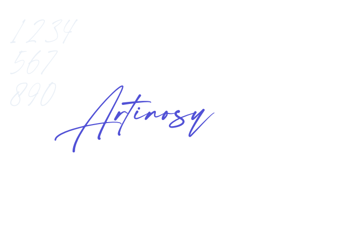 Artinosy font download