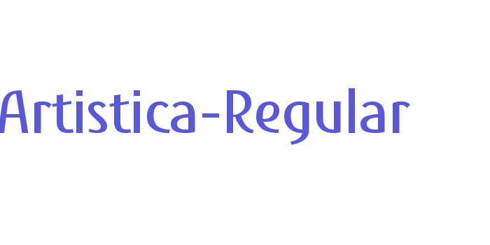 Artistica-Regular Font Download