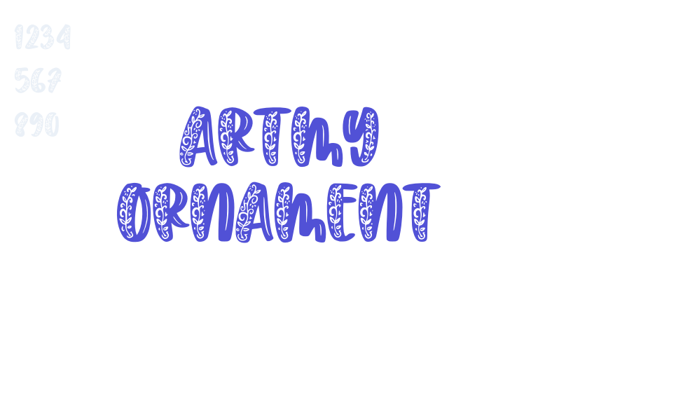 Artmy Ornament-font-download