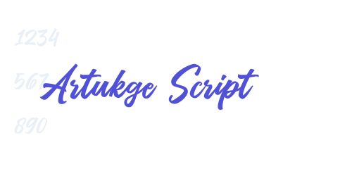 Artukge Script-font-download