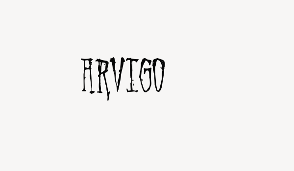 Arvigo Font