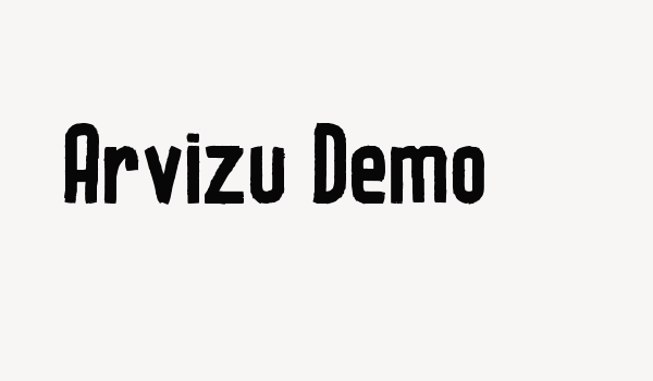 Arvizu Demo Font