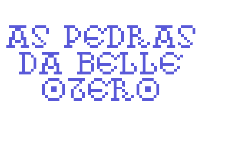 As pedras da Belle Otero Font