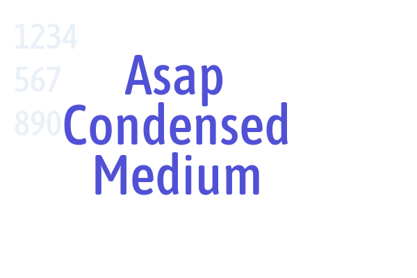 Asap Condensed Medium