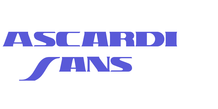 Ascardi Sans Font Download