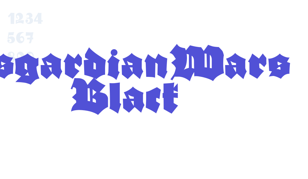 AsgardianWars Black-font-download