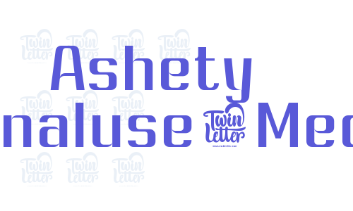 Ashety Personaluse-Medium Font