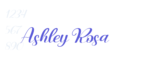 Ashley Rosa font free