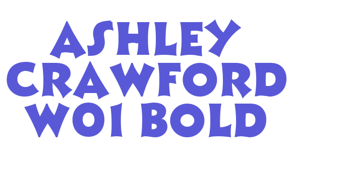 Ashley Crawford W01 Bold Font Download