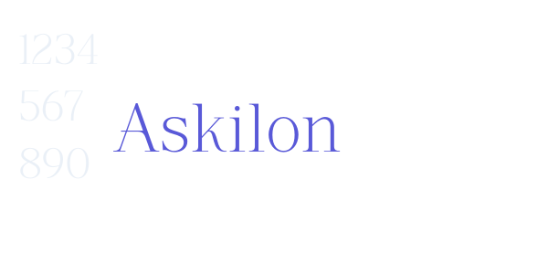 Askilon font free