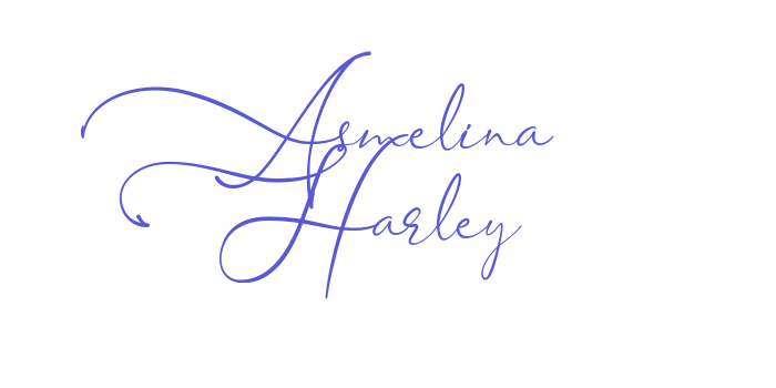 Asmelina Harley Font Download