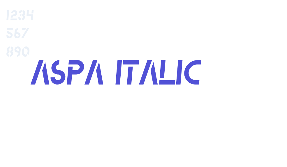 Aspa Italic-font-download