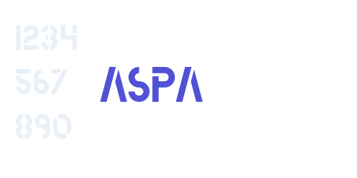 Aspa-font-download