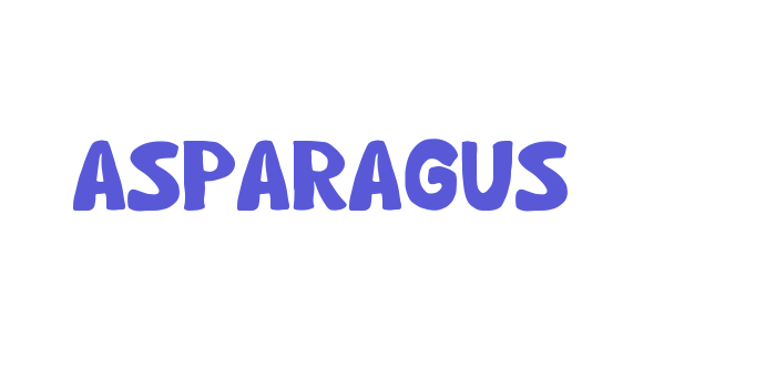 Asparagus Font Download