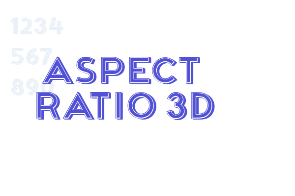 Aspect Ratio 3D