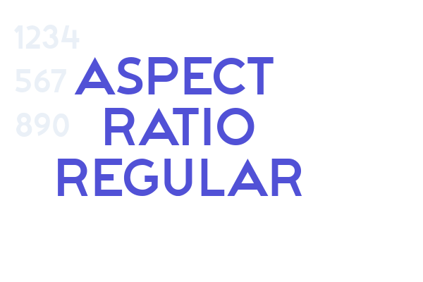 Aspect Ratio Regular