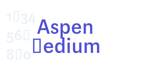 Aspen Medium-font-download