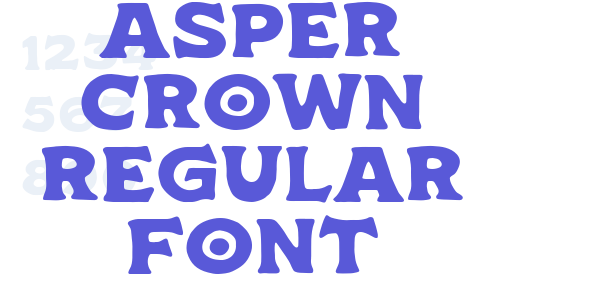 Asper Crown Regular Font font free