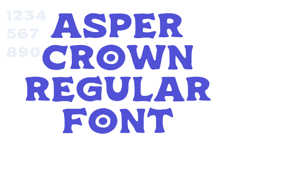 Asper Crown Regular Font-font-download