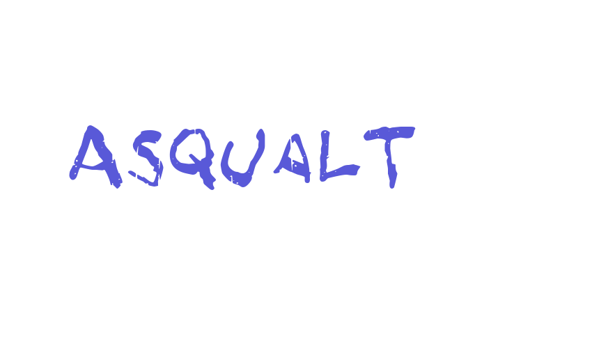 Asqualt Font