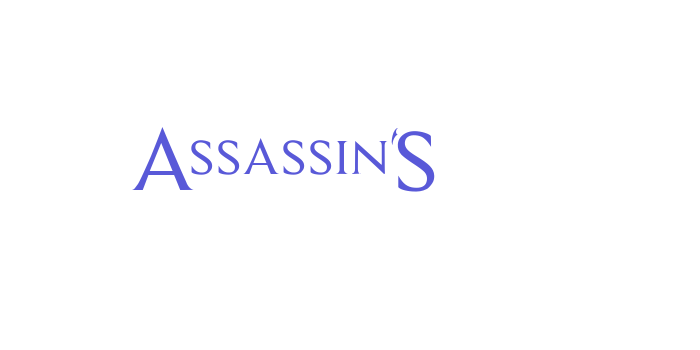 Assassin$ Font Download